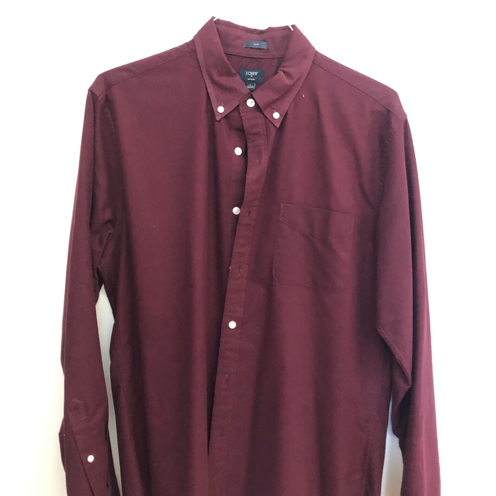 J Crew Button Down Dress Shirt